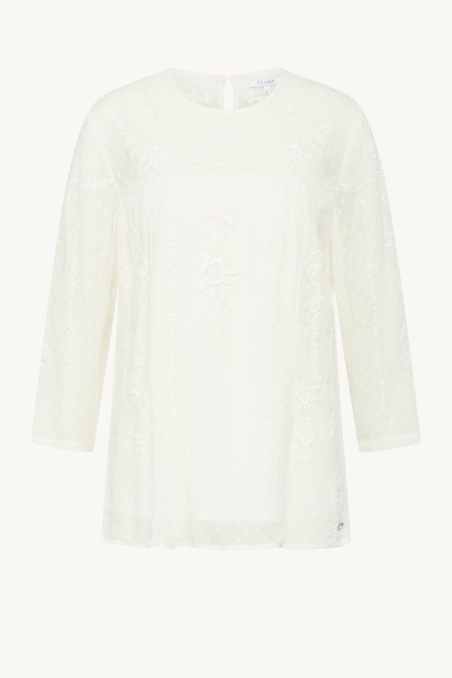 Rochelle-Cw - Shirt Ivory | Skjorter og bluser | Smuk - Dameklær på nett