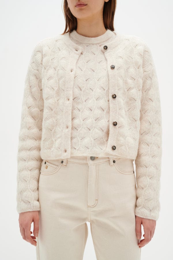 Rodasiw Cardigan French Oak Melange | Genser | Smuk - Dameklær på nett