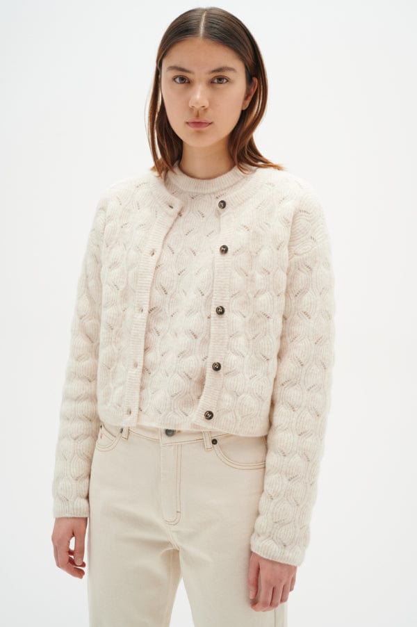 Rodasiw Cardigan French Oak Melange | Genser | Smuk - Dameklær på nett