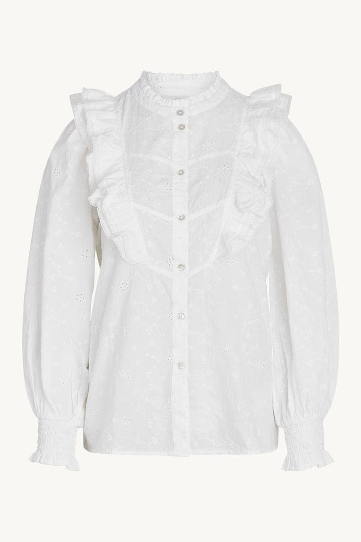 Rosalil - Bluse White | Skjorter og bluser | Smuk - Dameklær på nett