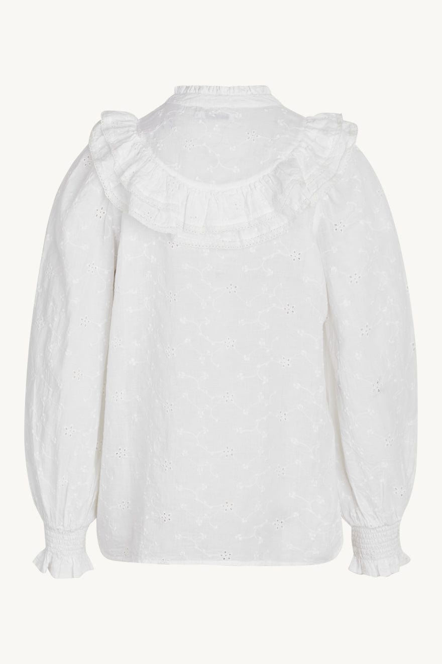 Rosalil - Bluse White | Skjorter og bluser | Smuk - Dameklær på nett
