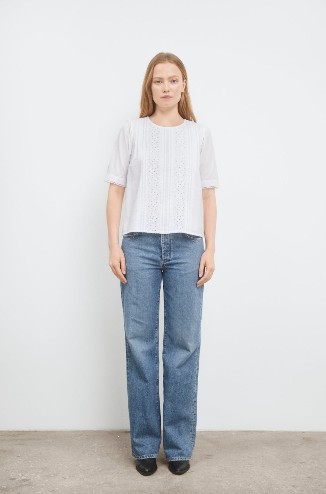 Rosia Blouse White | Skjorter og bluser | Smuk - Dameklær på nett