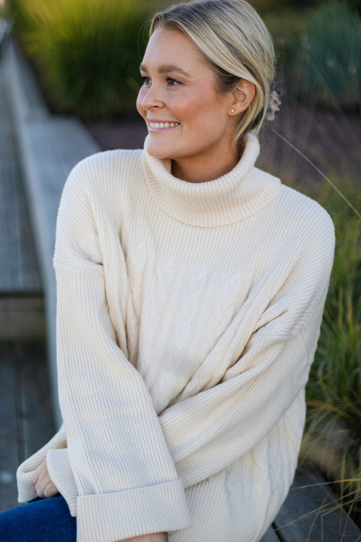 Rosidapw Pullover - Whitecap Gray | Genser | Smuk - Dameklær på nett