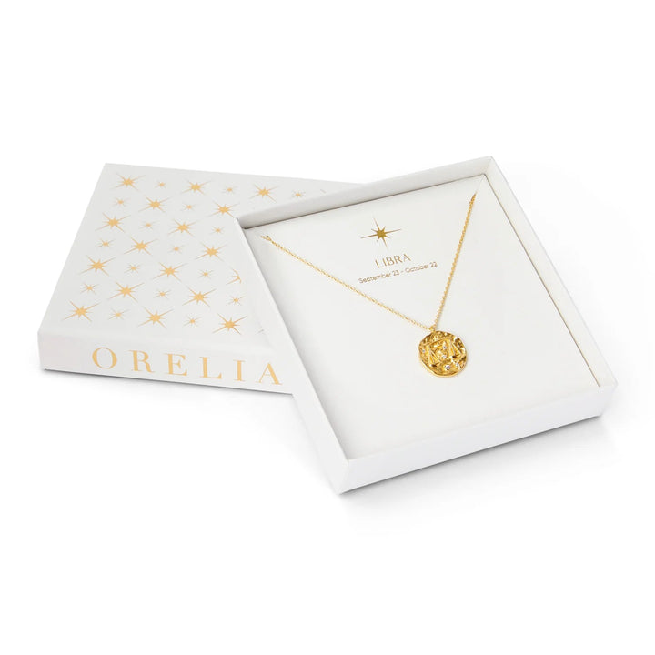 Sagittarius Zodiac Necklace Pale Gold | Accessories | Smuk - Dameklær på nett