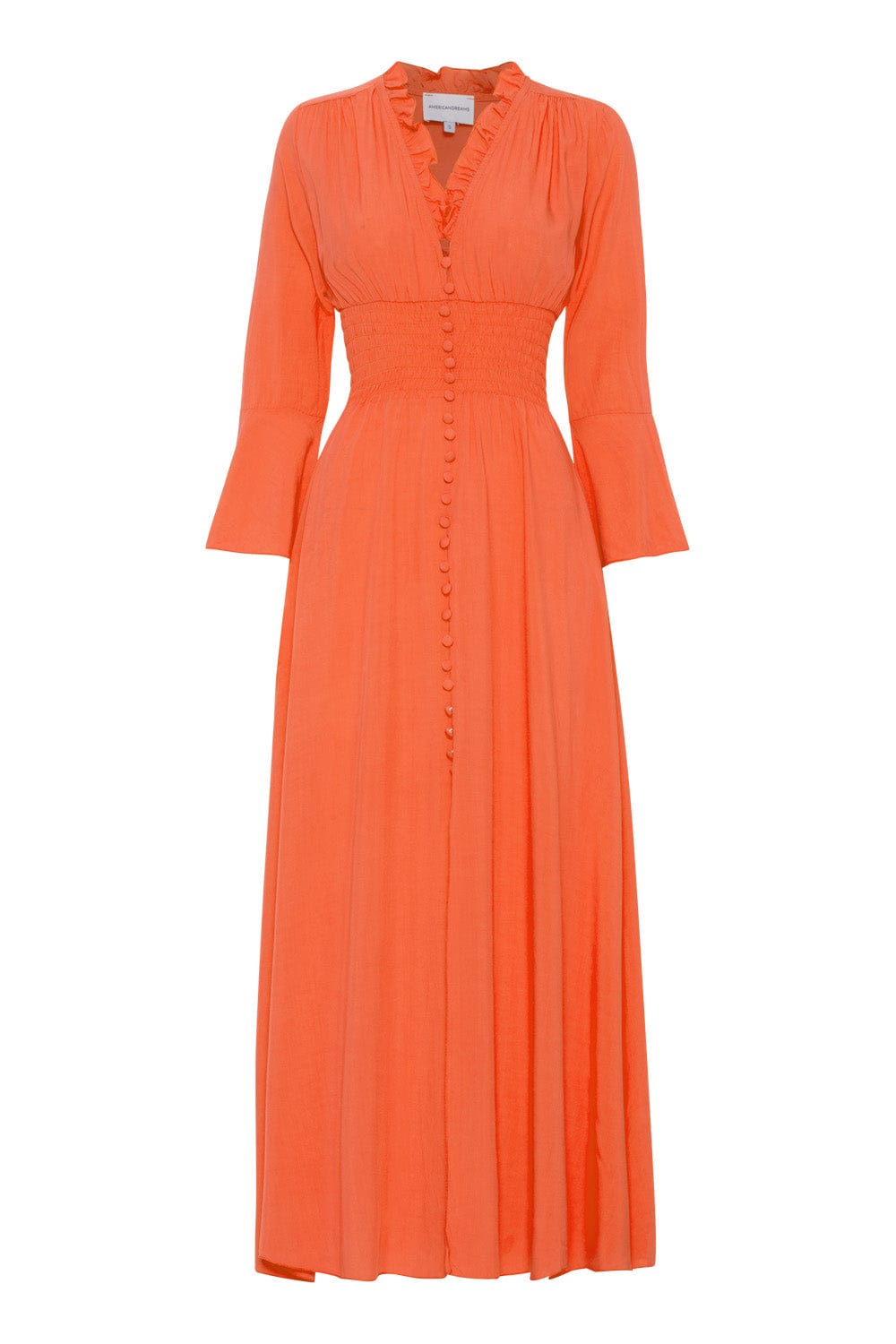 Sally Long Dress Burnt Orange | Kjoler | Smuk - Dameklær på nett