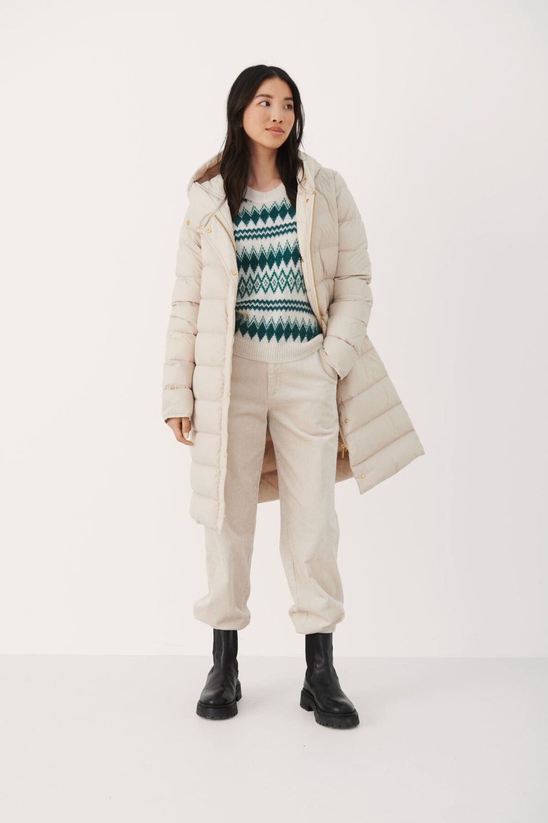 Sanikapw Jacket - Oatmeal | Yttertøy | Smuk - Dameklær på nett