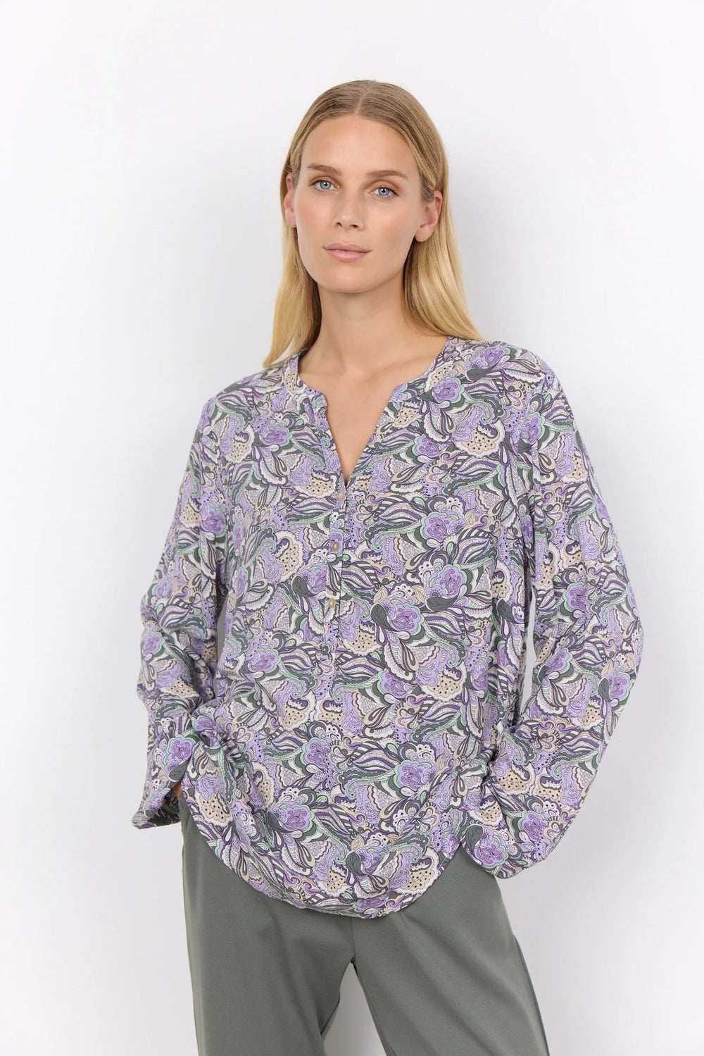 Sc-Adine 1 Lilac Breeze Combi | Skjorter og bluser | Smuk - Dameklær på nett