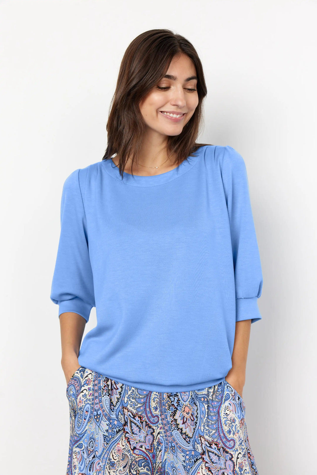 Sc-Banu 133 bright blue | Skjorter og bluser | Smuk - Dameklær på nett