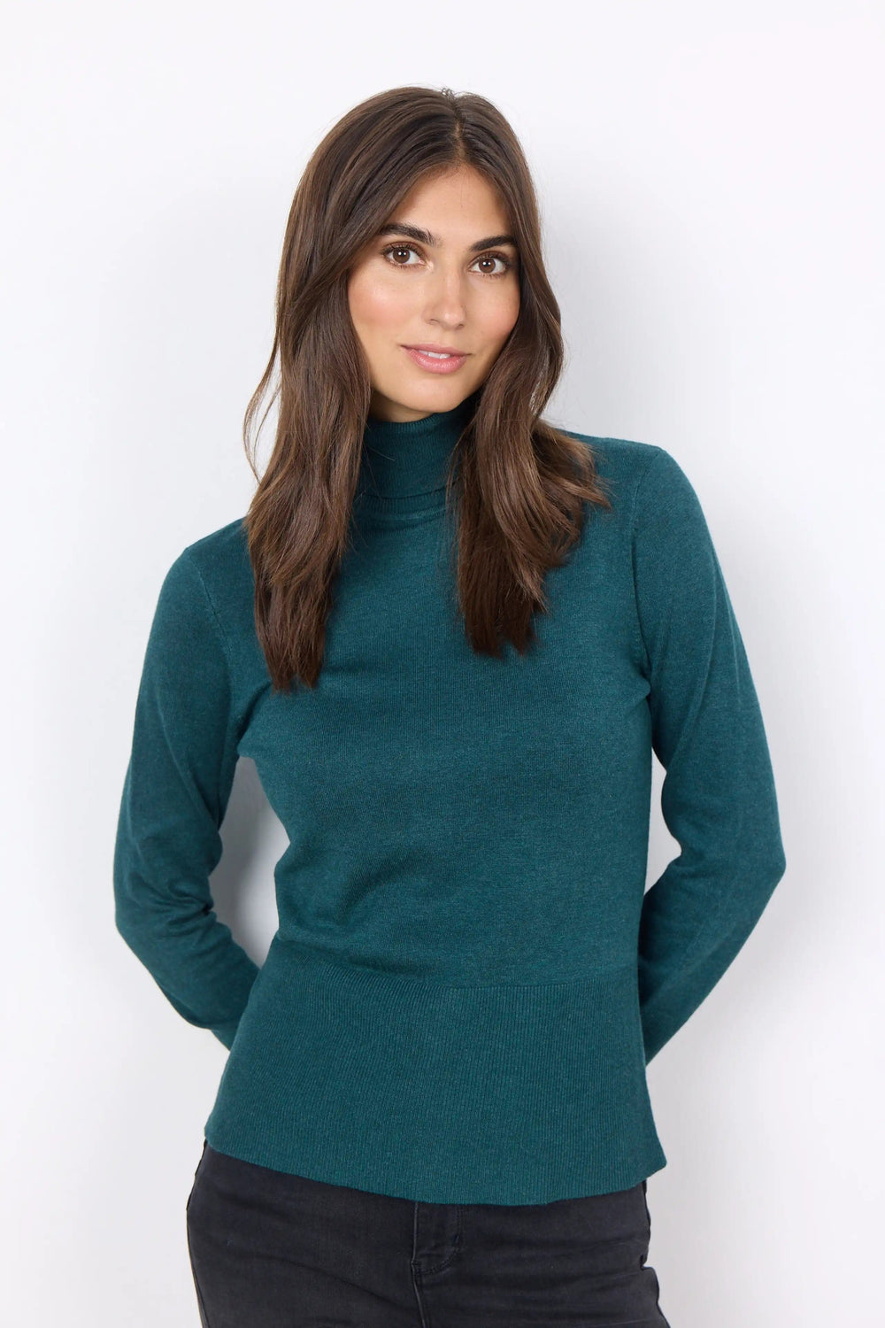 Sc-Dollie 145 Shady Green Melange | Genser | Smuk - Dameklær på nett