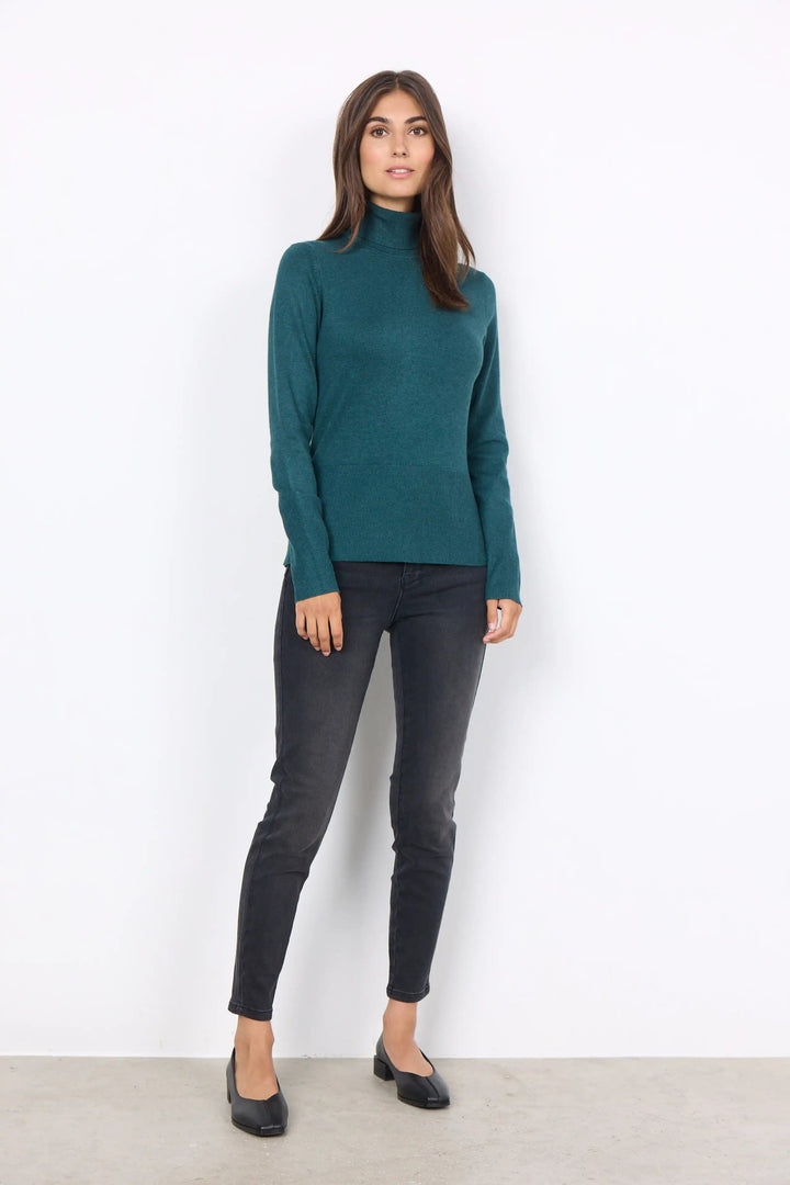 Sc-Dollie 145 Shady Green Melange | Genser | Smuk - Dameklær på nett