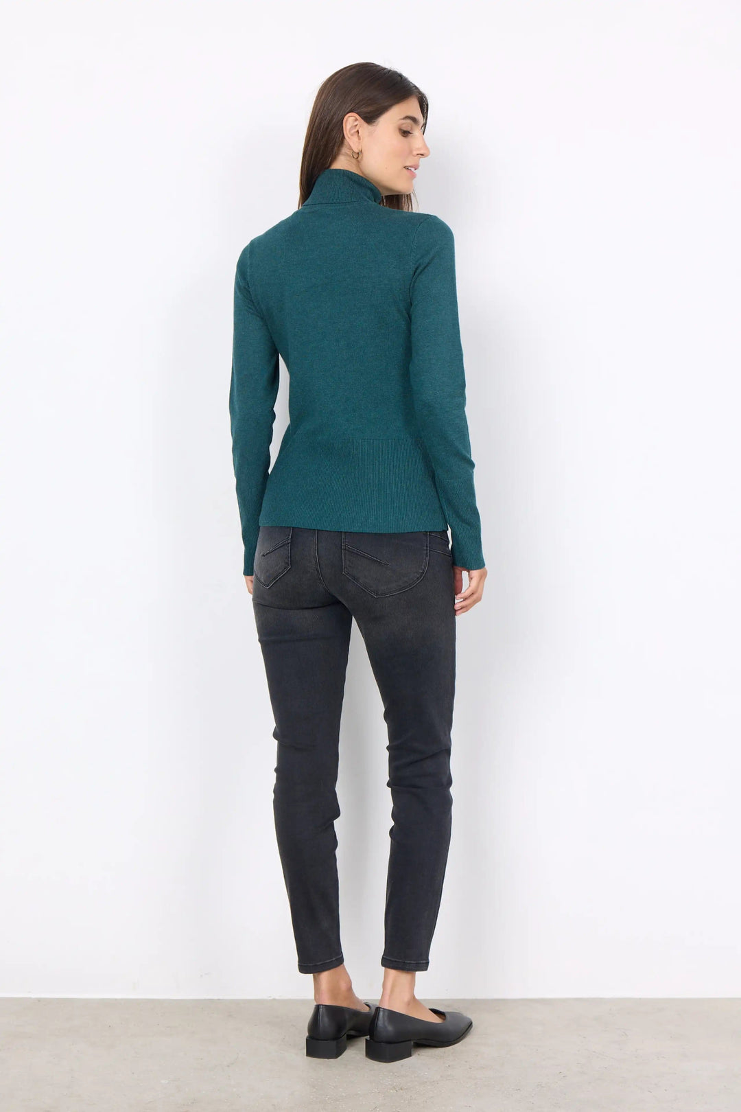 Sc-Dollie 145 Shady Green Melange | Genser | Smuk - Dameklær på nett