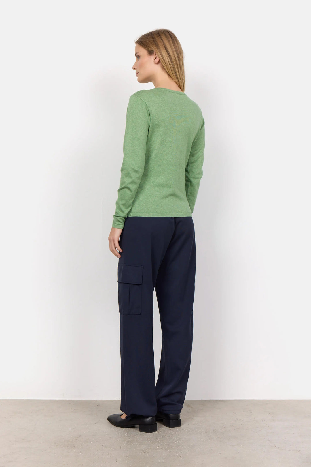Sc-Dollie 446 Green Melange | Genser | Smuk - Dameklær på nett