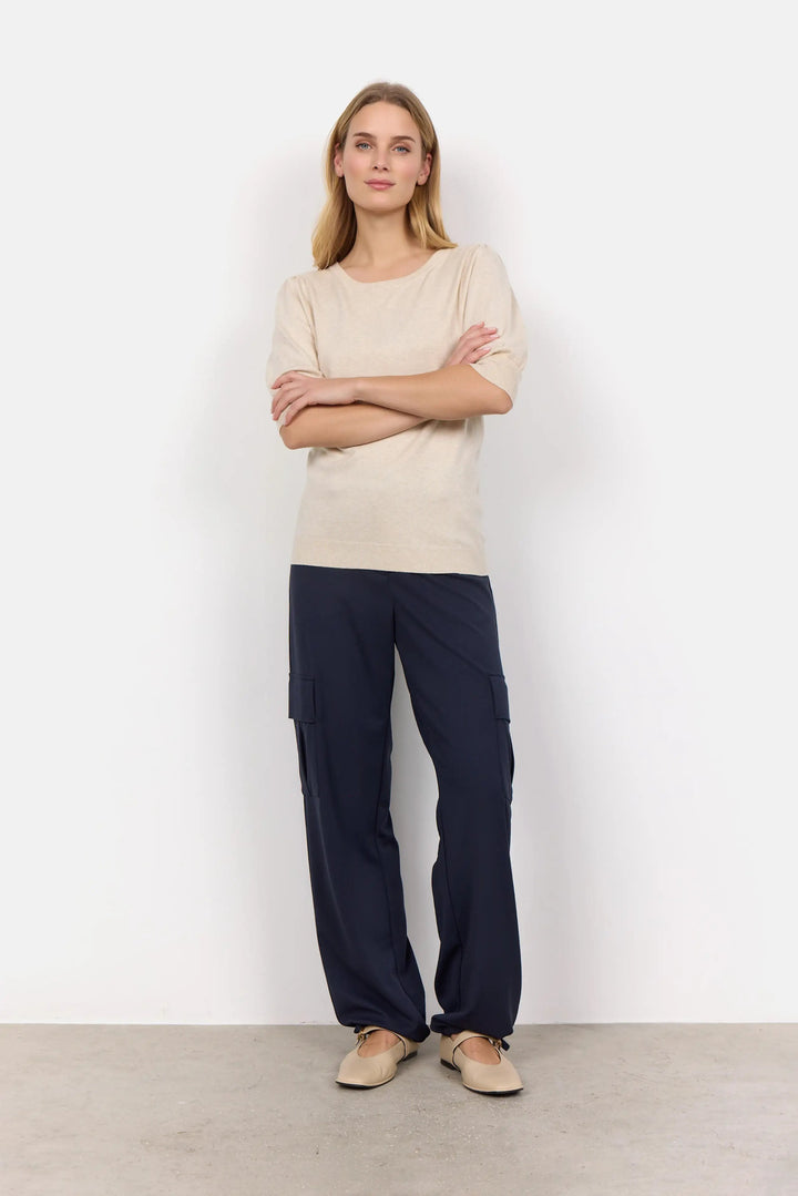 Sc-Dollie 753 Cream Melange | Genser | Smuk - Dameklær på nett