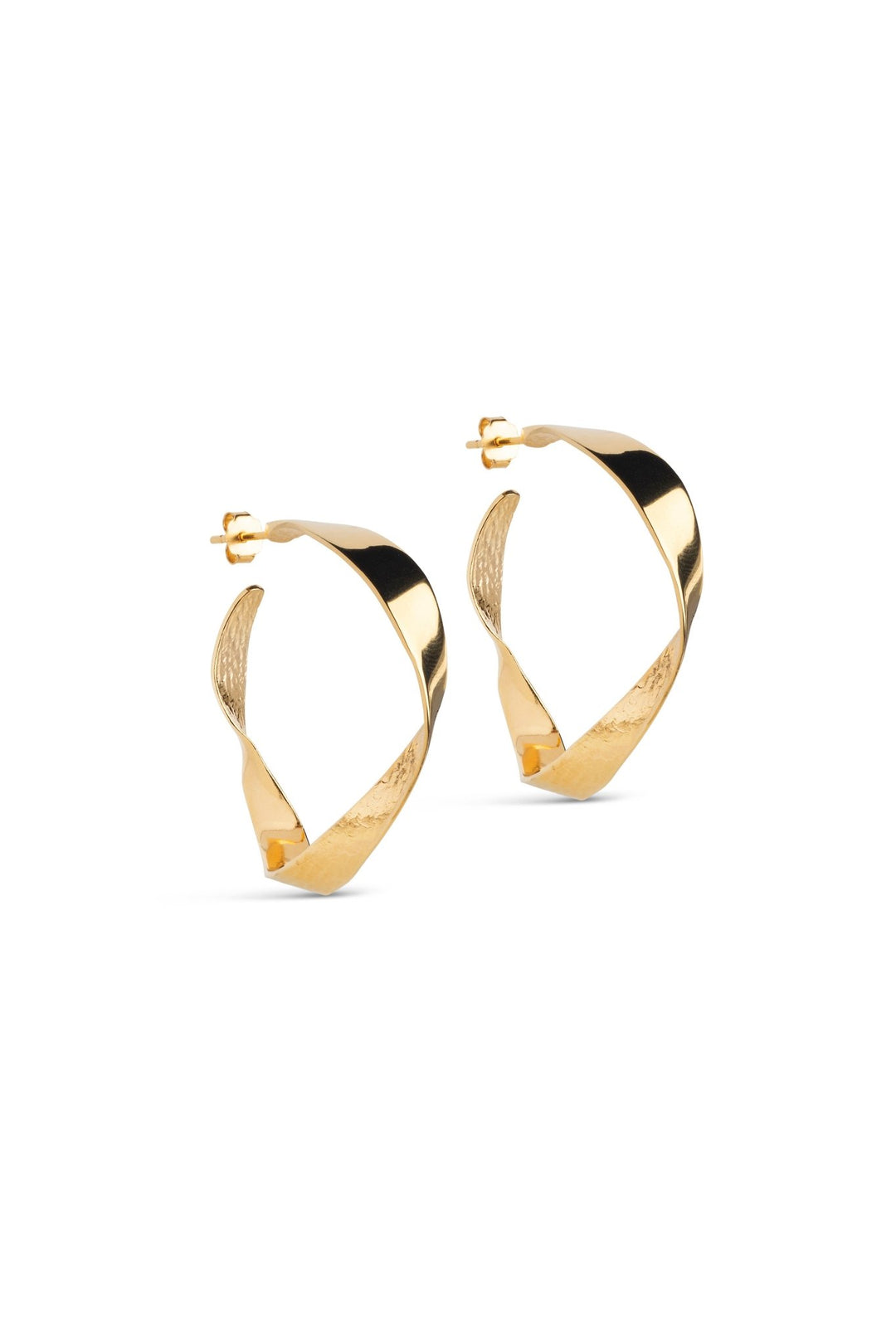 Scarlet Large Earrings Gold | Accessories | Smuk - Dameklær på nett