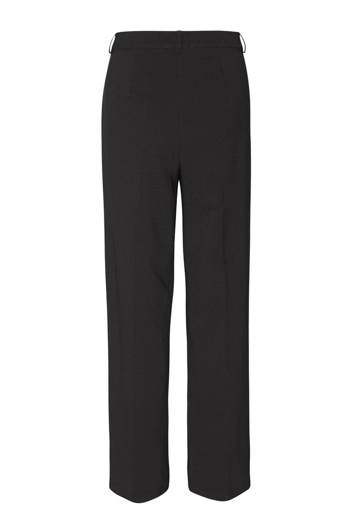 Selma Wide Pants Black | Bukser | Smuk - Dameklær på nett