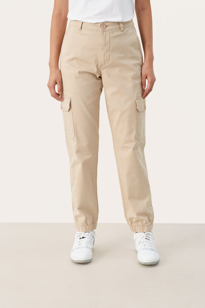 Sevenspw Pants White Pepper | Bukser | Smuk - Dameklær på nett