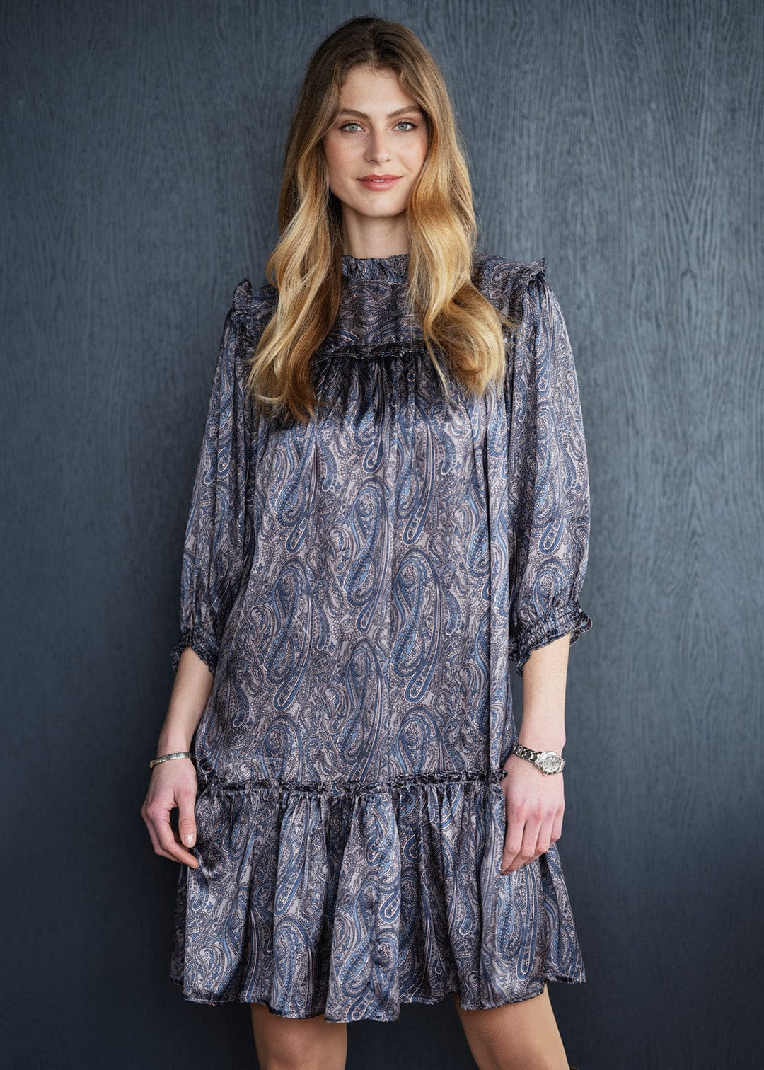 Shaded Blue Ivy Dress | Kjoler | Smuk - Dameklær på nett