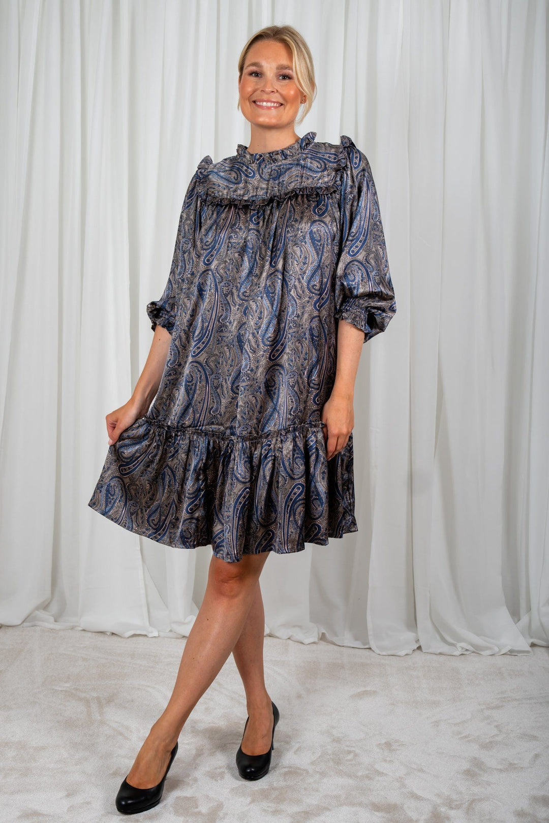 Shaded Blue Ivy Dress | Kjoler | Smuk - Dameklær på nett