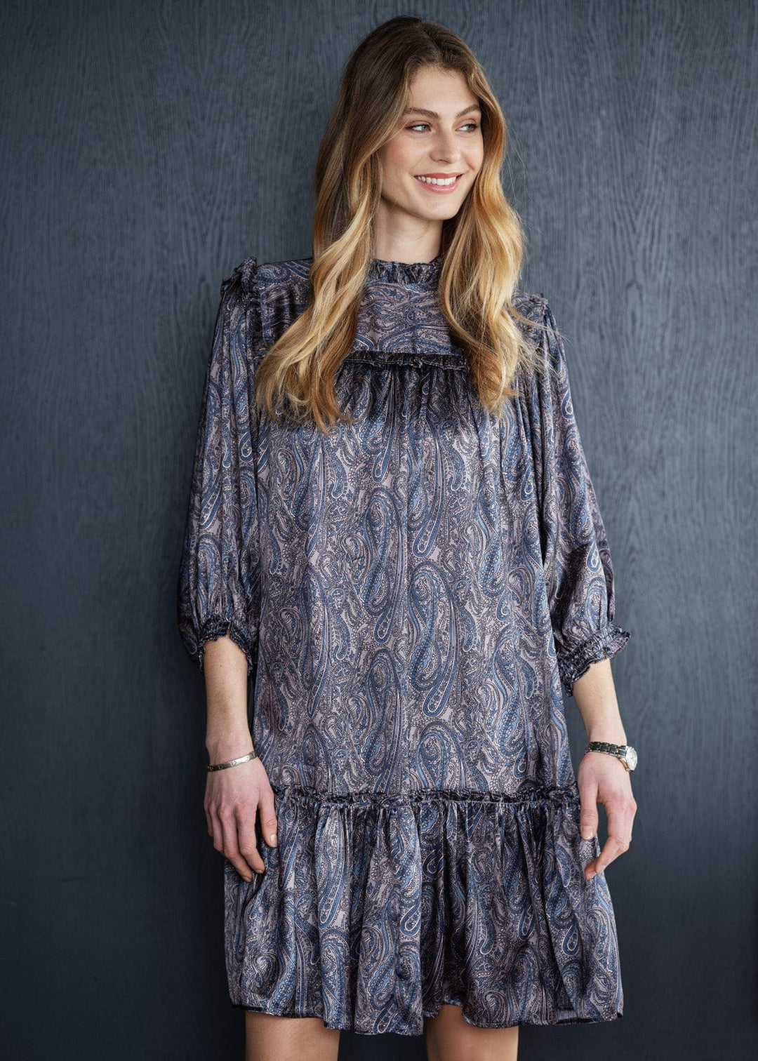 Shaded Blue Ivy Dress | Kjoler | Smuk - Dameklær på nett