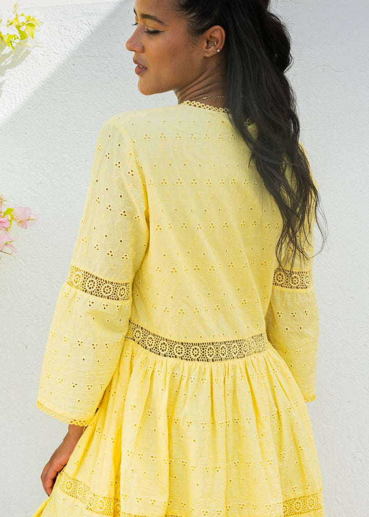 Siesta Dress Lemon | Kjoler | Smuk - Dameklær på nett