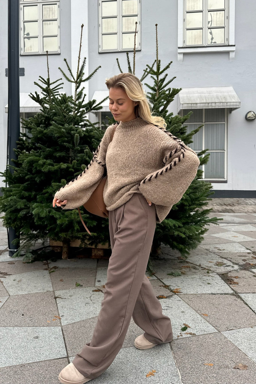 Siljeic Sweater Beige | Genser | Smuk - Dameklær på nett