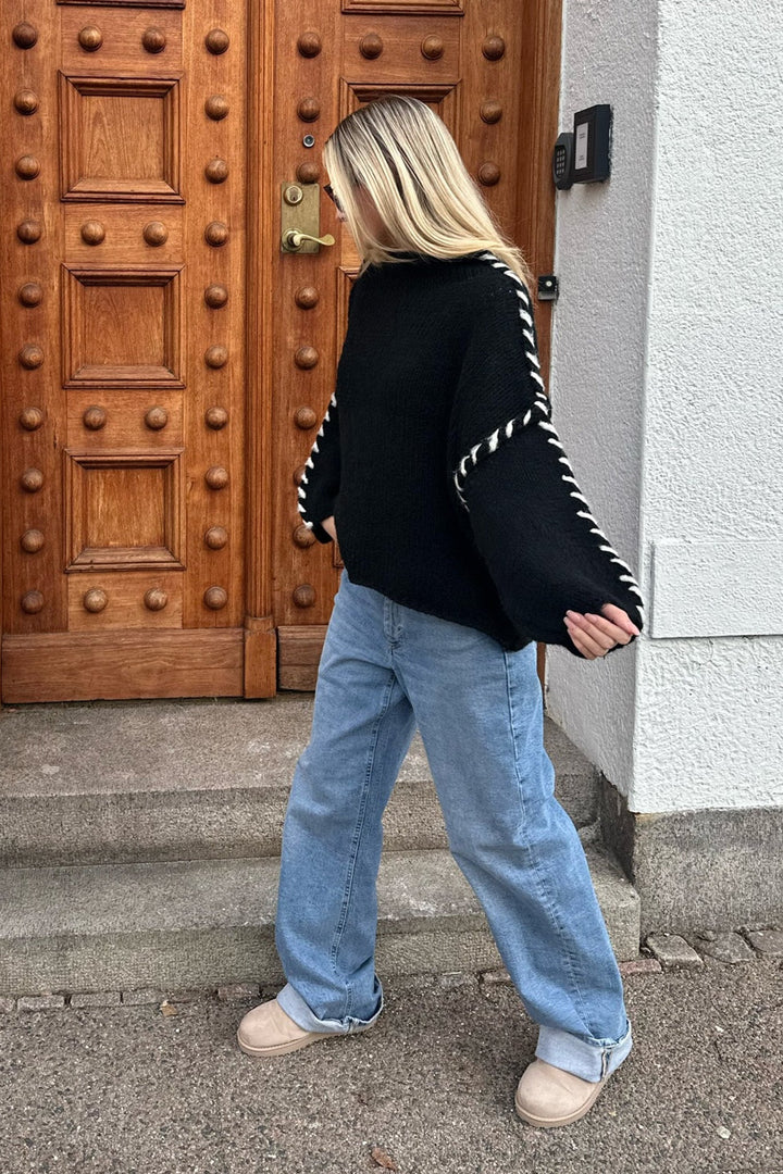 Siljeic Sweater Black | Genser | Smuk - Dameklær på nett