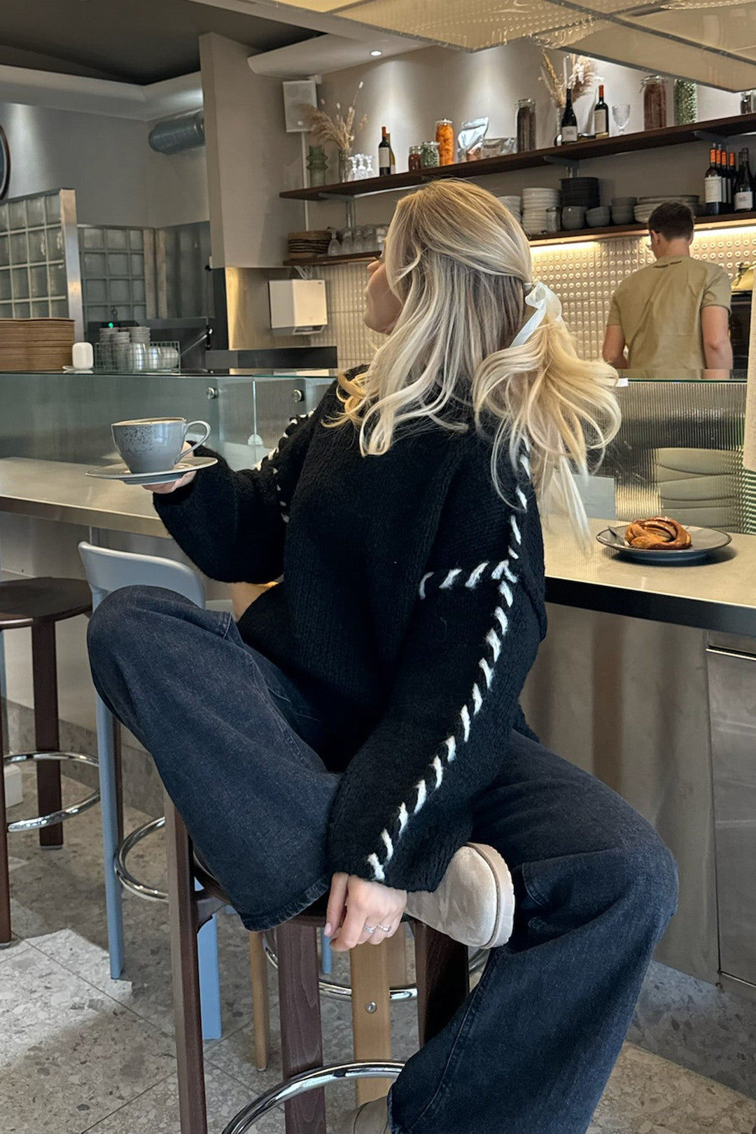 Siljeic Sweater Black | Genser | Smuk - Dameklær på nett