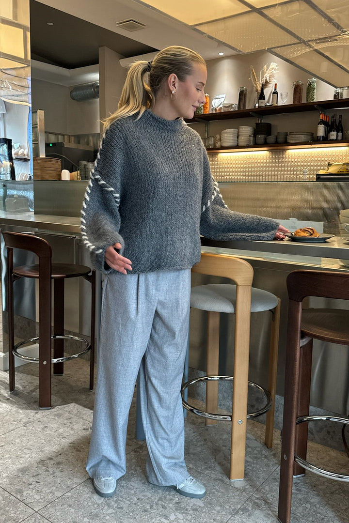 Siljeic Sweater Grey | Genser | Smuk - Dameklær på nett