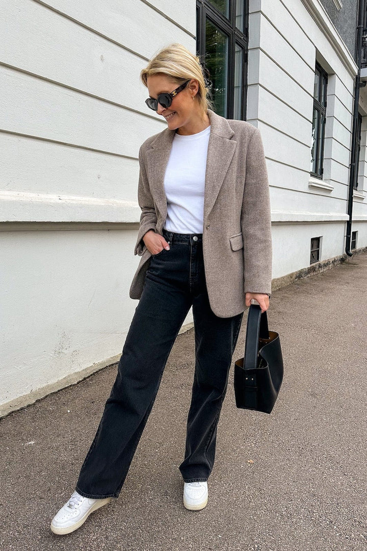 Simona D Pants Black | Bukser | Smuk - Dameklær på nett