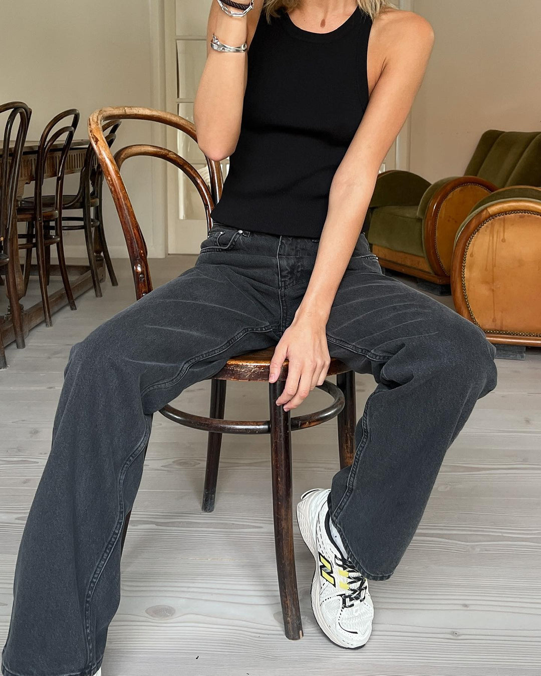Simona D Pants Black | Bukser | Smuk - Dameklær på nett