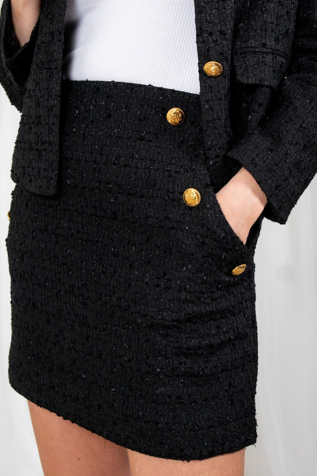 Skirt Black | Skjørt | Smuk - Dameklær på nett
