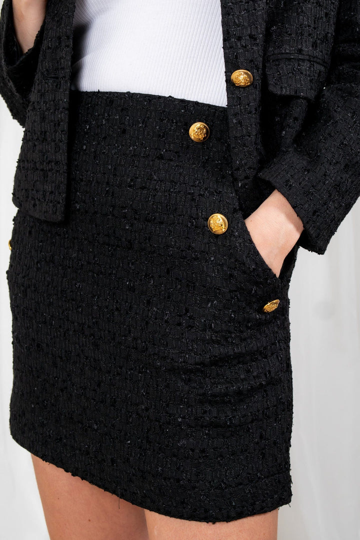 Skirt Black | Skjørt | Smuk - Dameklær på nett