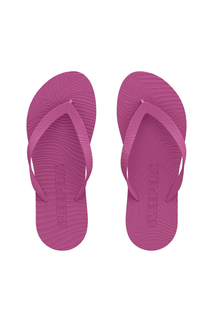 Slim Wide Strap Flip Flop Fucsia | Sko | Smuk - Dameklær på nett
