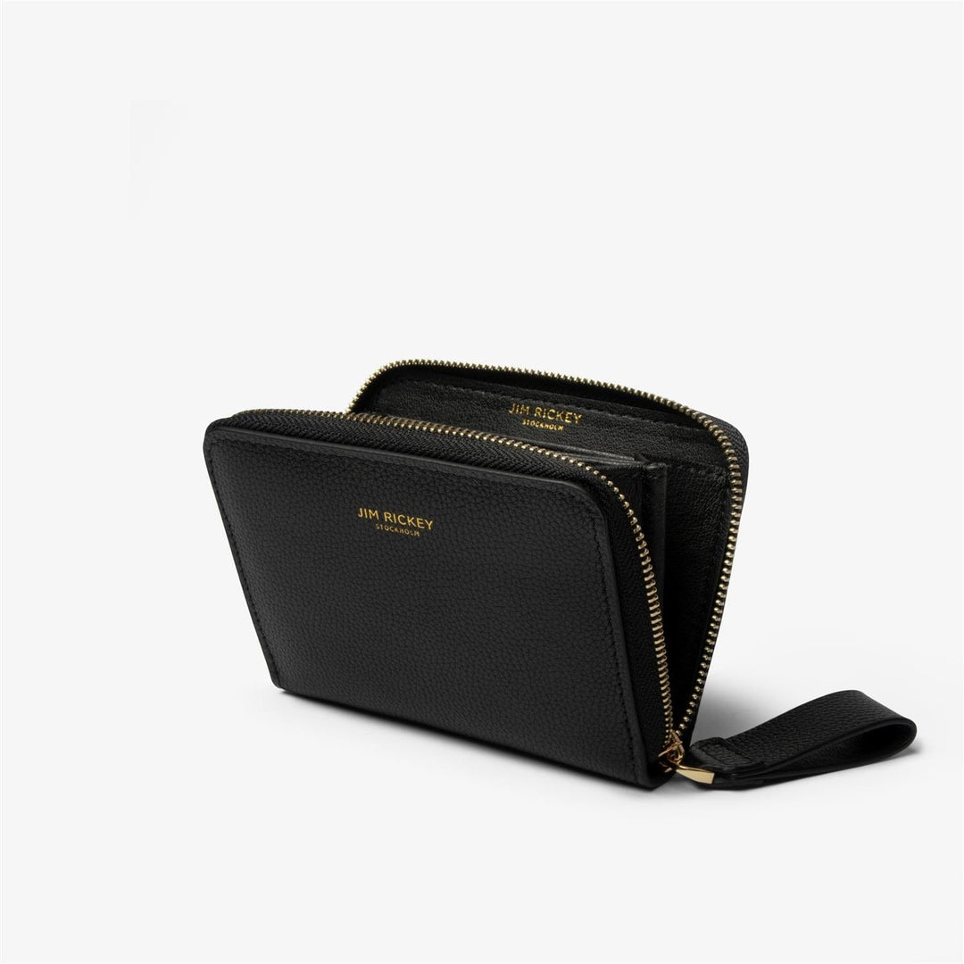 Small Zip Wallet - Black | Accessories | Smuk - Dameklær på nett