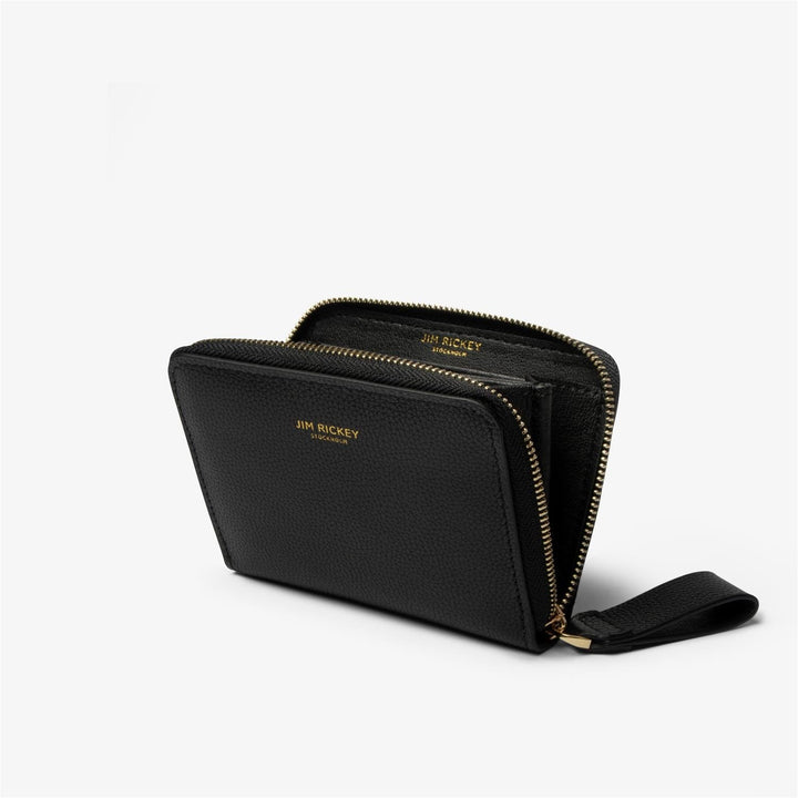 Small Zip Wallet - Black | Accessories | Smuk - Dameklær på nett