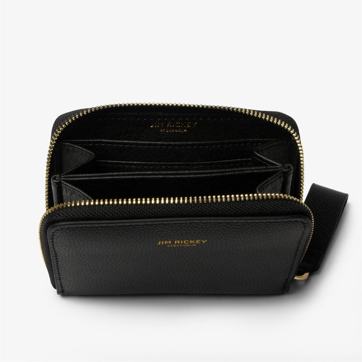 Small Zip Wallet - Black | Accessories | Smuk - Dameklær på nett
