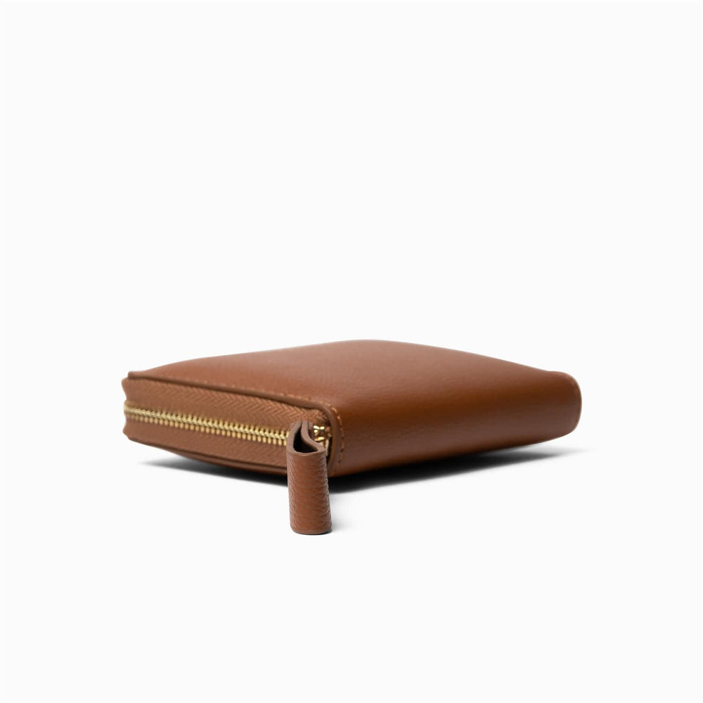 Small Zip Wallet Cognac | Accessories | Smuk - Dameklær på nett