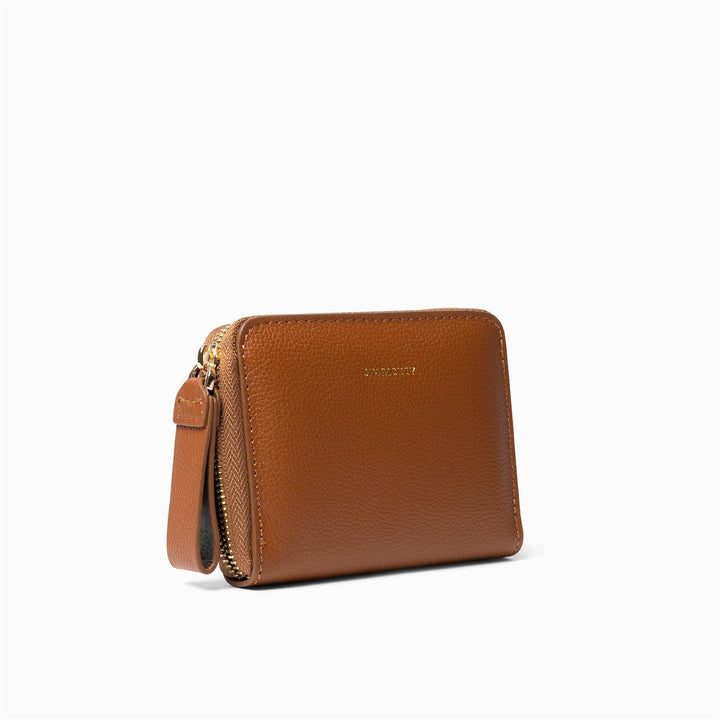 Small Zip Wallet Cognac | Accessories | Smuk - Dameklær på nett