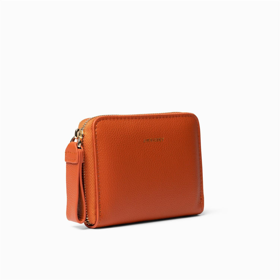 Small Zip Wallet Orange | Accessories | Smuk - Dameklær på nett