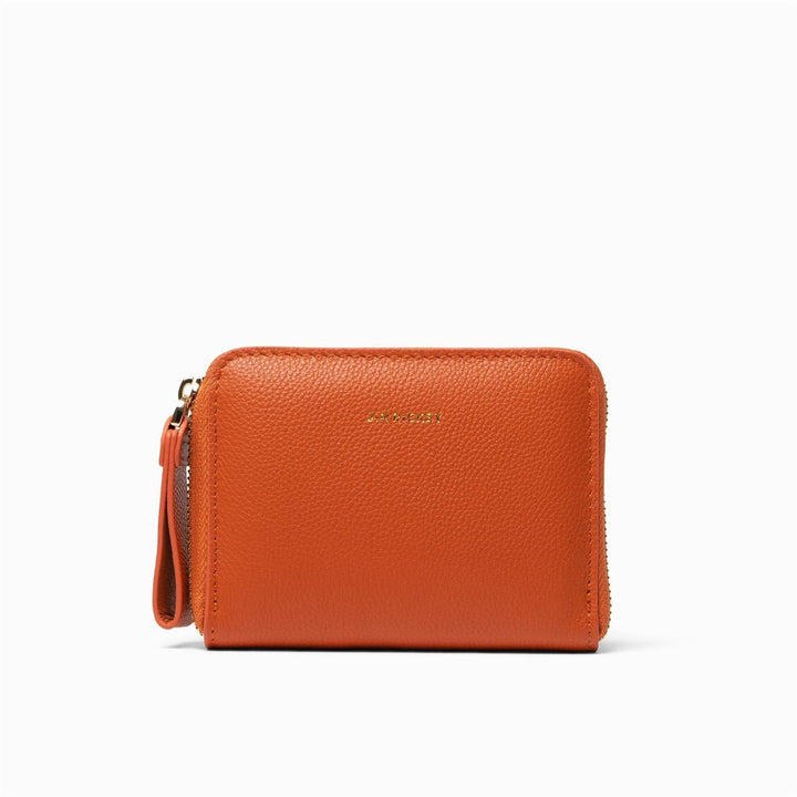 Small Zip Wallet Orange | Accessories | Smuk - Dameklær på nett