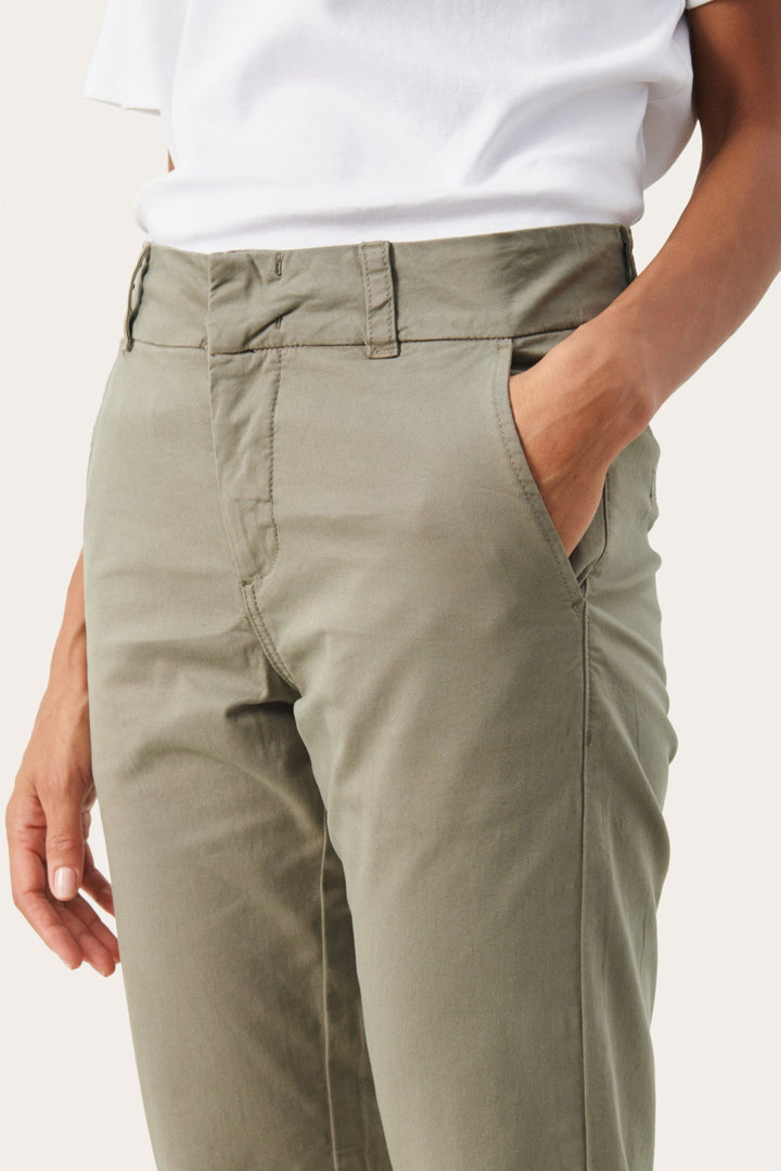 Soffynpw Pants Vetiver | Bukser | Smuk - Dameklær på nett