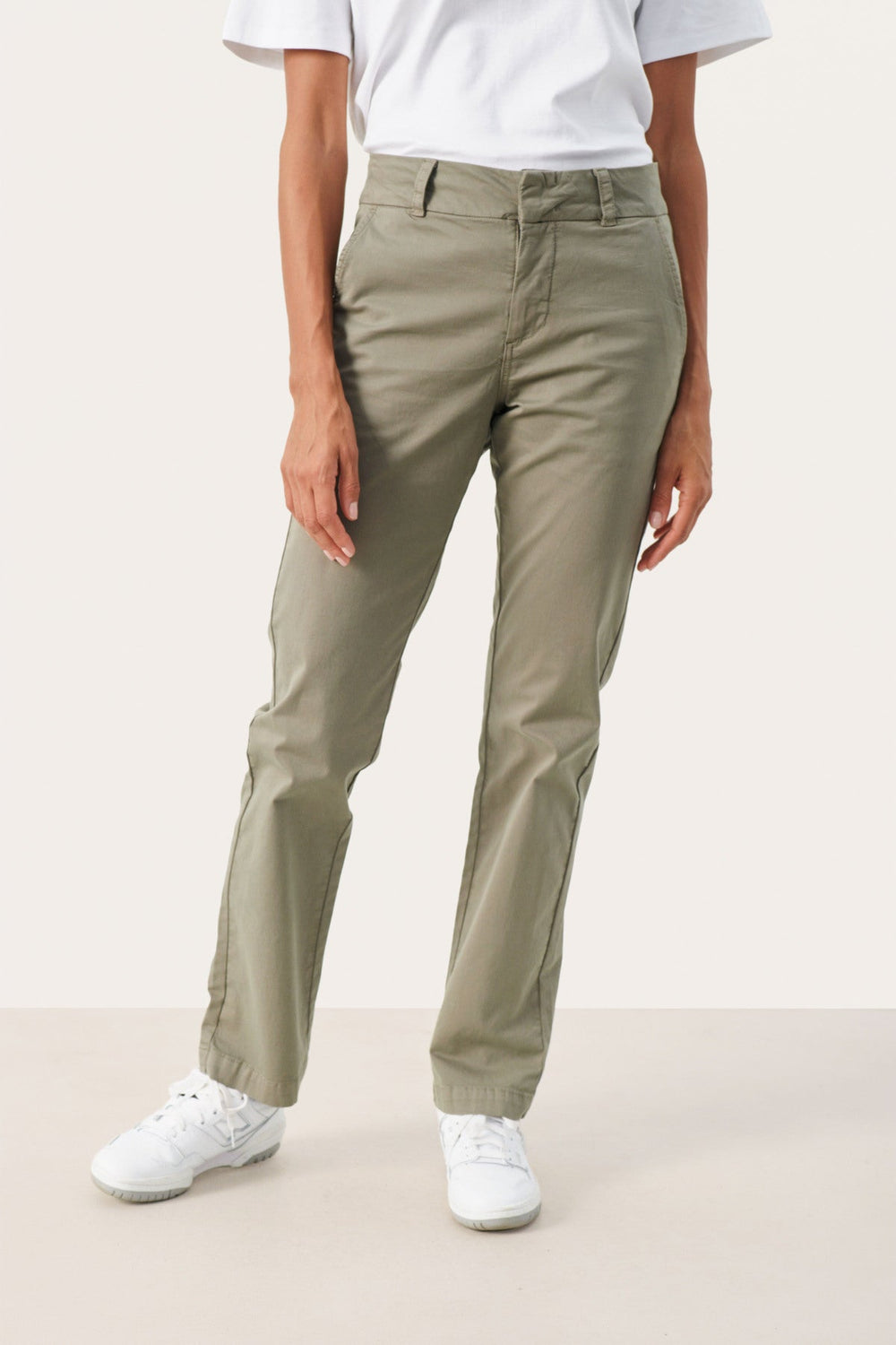 Soffynpw Pants Vetiver | Bukser | Smuk - Dameklær på nett