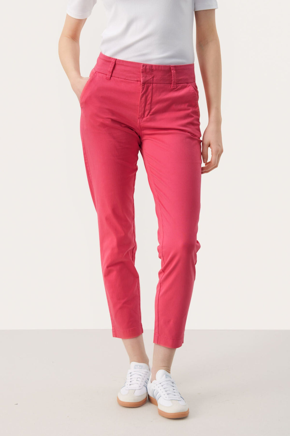 Soffyspw Pants Claret Red | Bukser | Smuk - Dameklær på nett