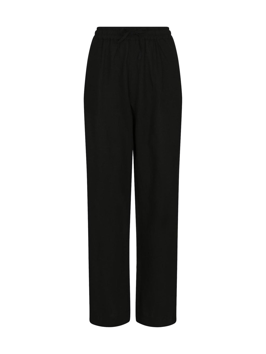 Sonar Linen Pants Black | Bukser | Smuk - Dameklær på nett