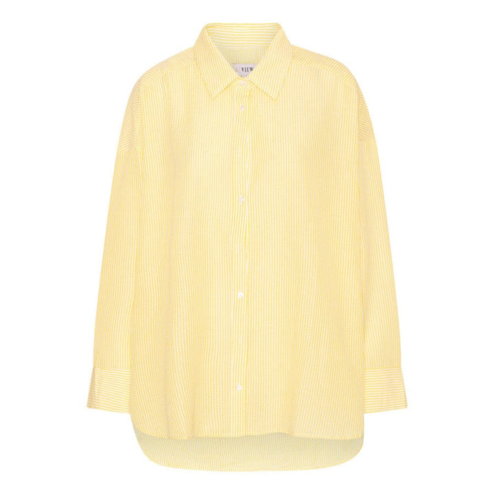 Sonja Shirt Yellow | Skjorter og bluser | Smuk - Dameklær på nett