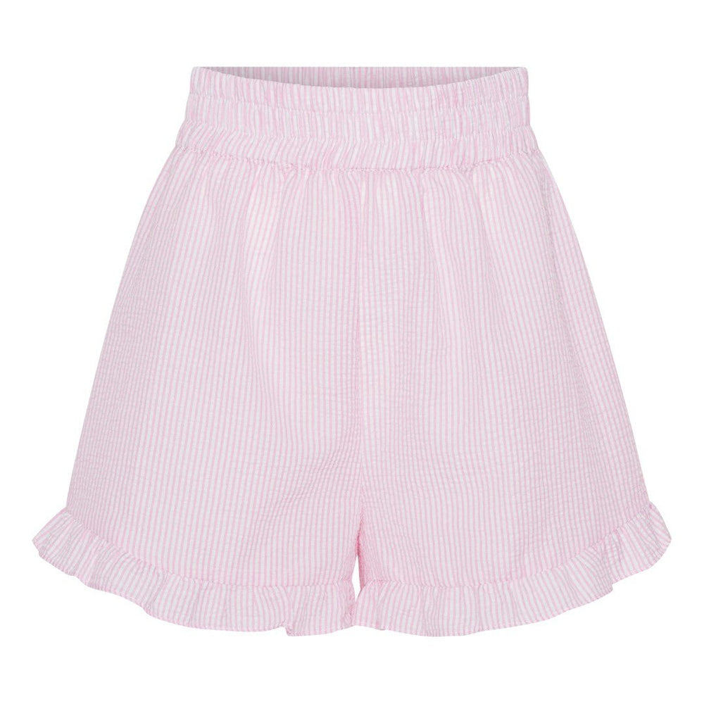 Sonja Shorts Pink/White | Shorts | Smuk - Dameklær på nett