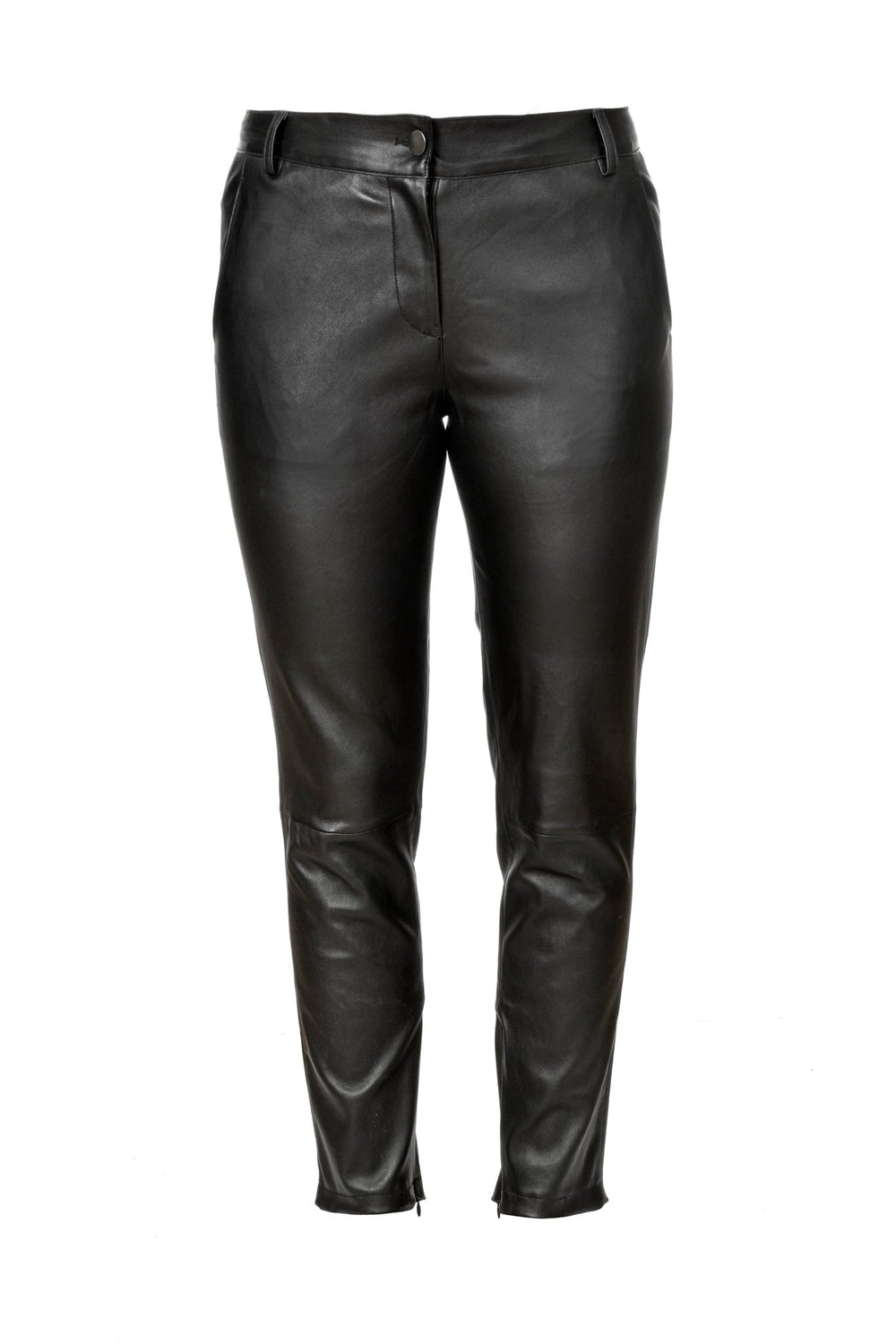 Stella Black Leather Trouser | Bukser | Smuk - Dameklær på nett