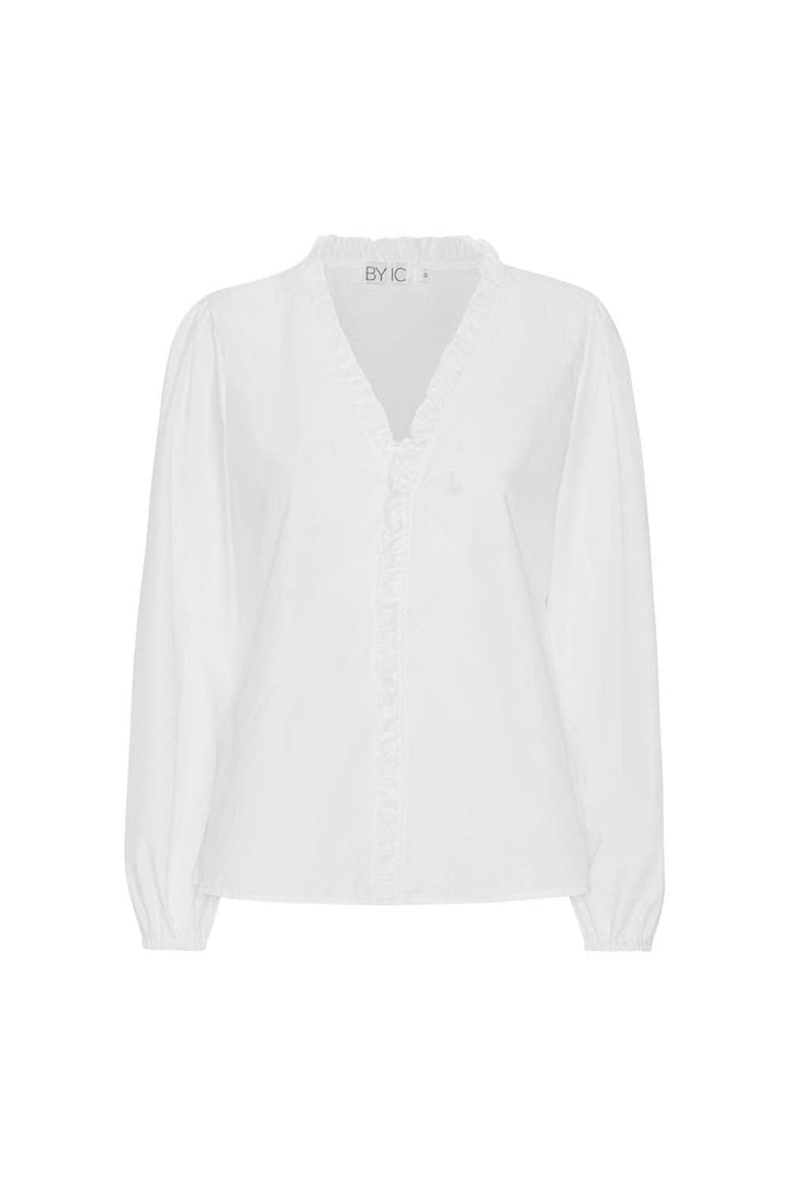 Stine Shirt - White | Skjorter og bluser | Smuk - Dameklær på nett