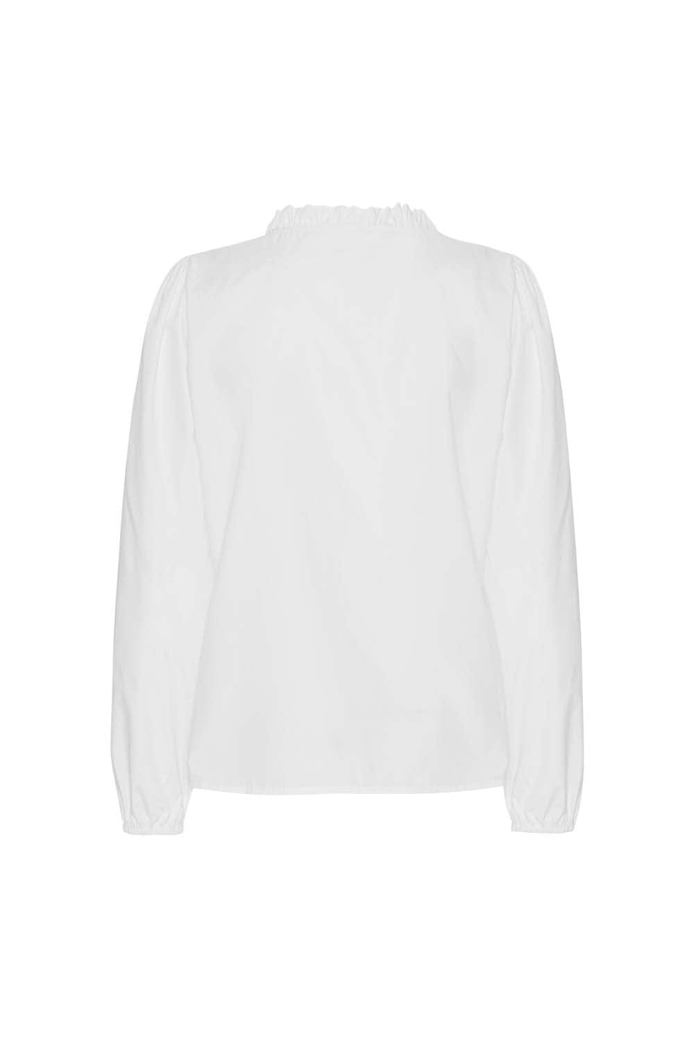 Stine Shirt - White | Skjorter og bluser | Smuk - Dameklær på nett