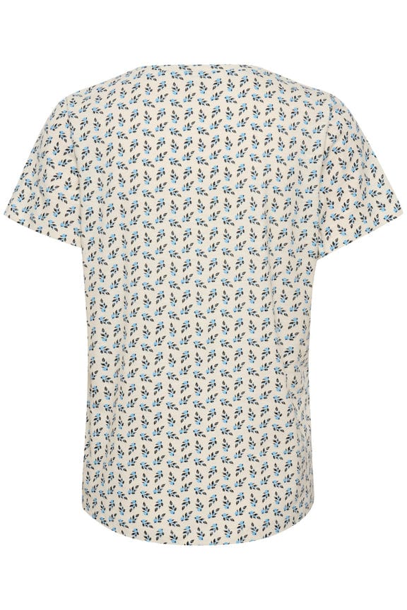 Swim Cap Mini Leaf Print Gesinaspw T-Shirt | Skjorter og bluser | Smuk - Dameklær på nett